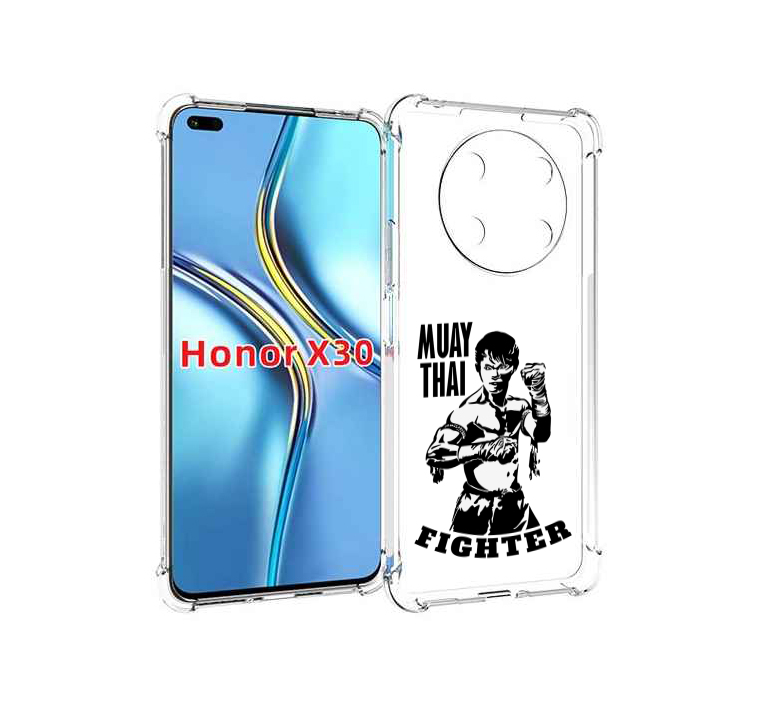

Чехол MyPads Единоборства муайтай для Honor X30 / Magic4 Lite 5G, Прозрачный, Tocco