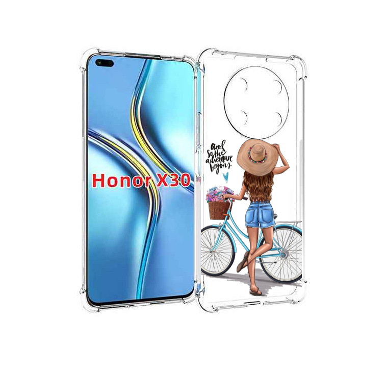 

Чехол MyPads Adventure женский для Honor X30 / Magic4 Lite 5G, Прозрачный, Tocco