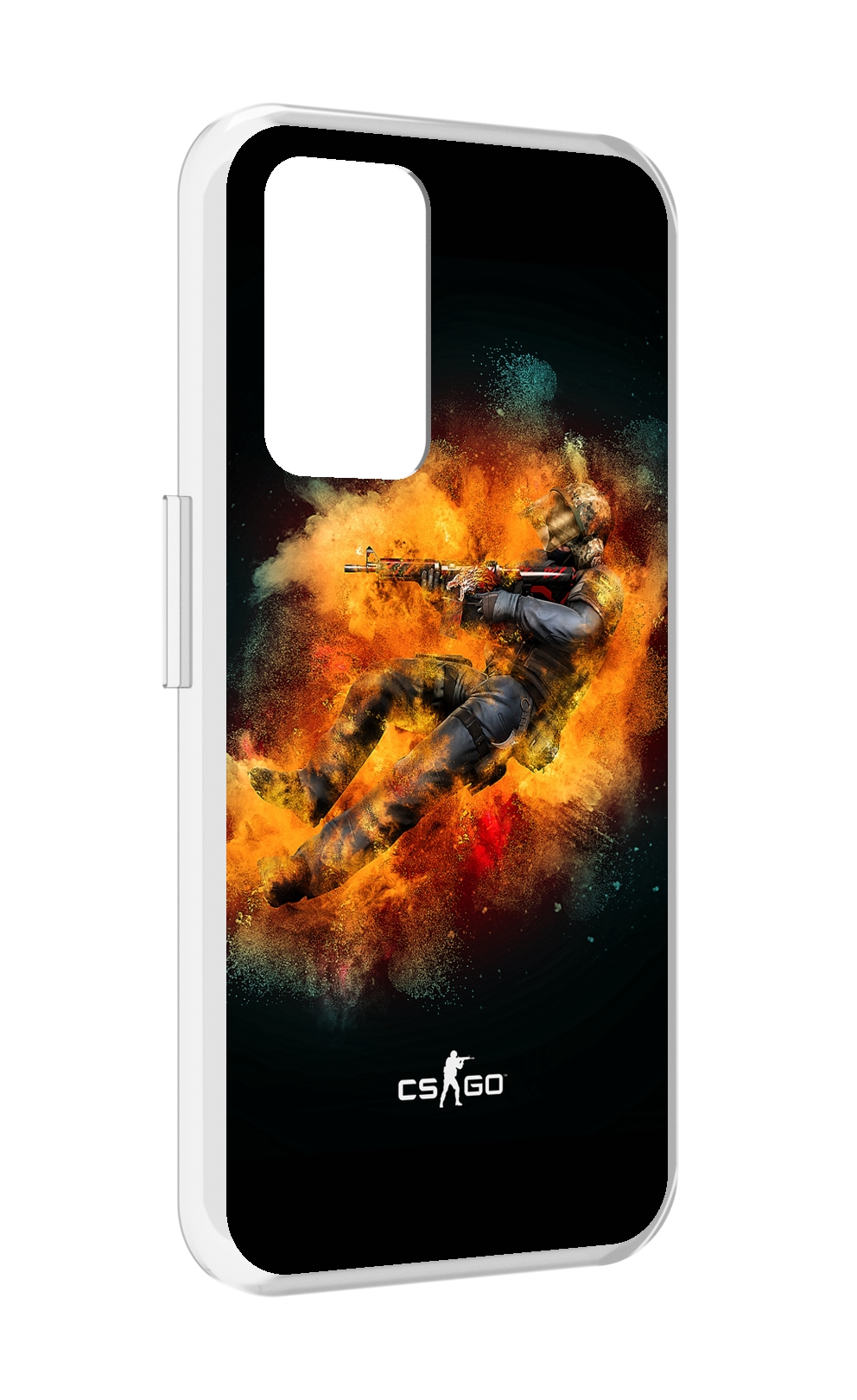 

Чехол MyPads CS-go-Контр-террорист мужской для Realme GT Neo3T, Прозрачный, Tocco