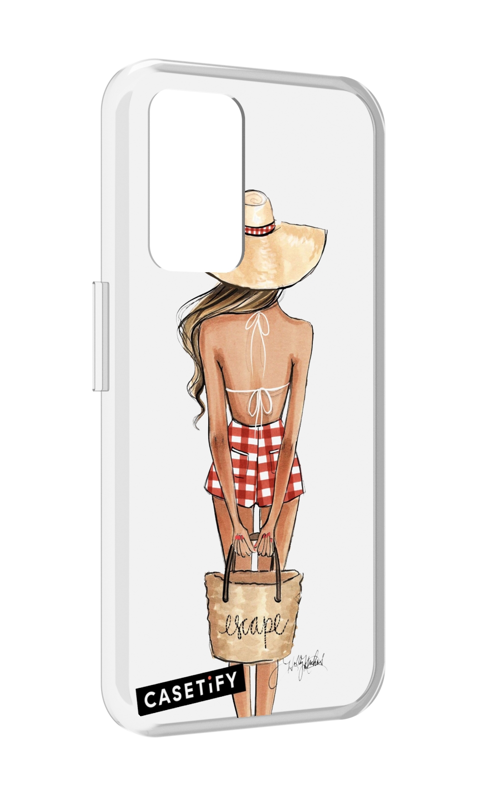 

Чехол MyPads CASETiFY женский для Realme GT Neo3T, Прозрачный, Tocco