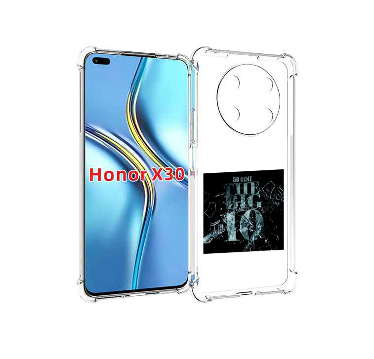 

Чехол MyPads 50 Cent - The Big 10 для Honor X30 / Magic4 Lite 5G, Прозрачный, Tocco