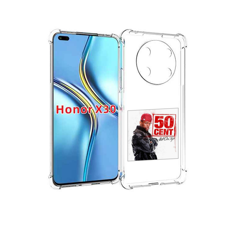 

Чехол MyPads 50 Cent - Still On Top для Honor X30 / Magic4 Lite 5G, Прозрачный, Tocco