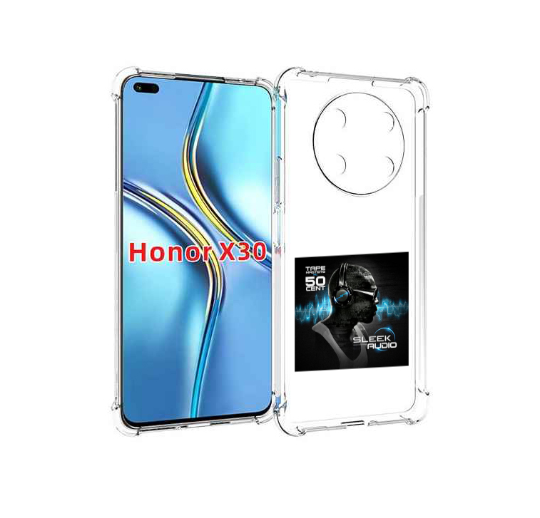 

Чехол MyPads 50 Cent - Sleek Audio для Honor X30 / Magic4 Lite 5G, Прозрачный, Tocco