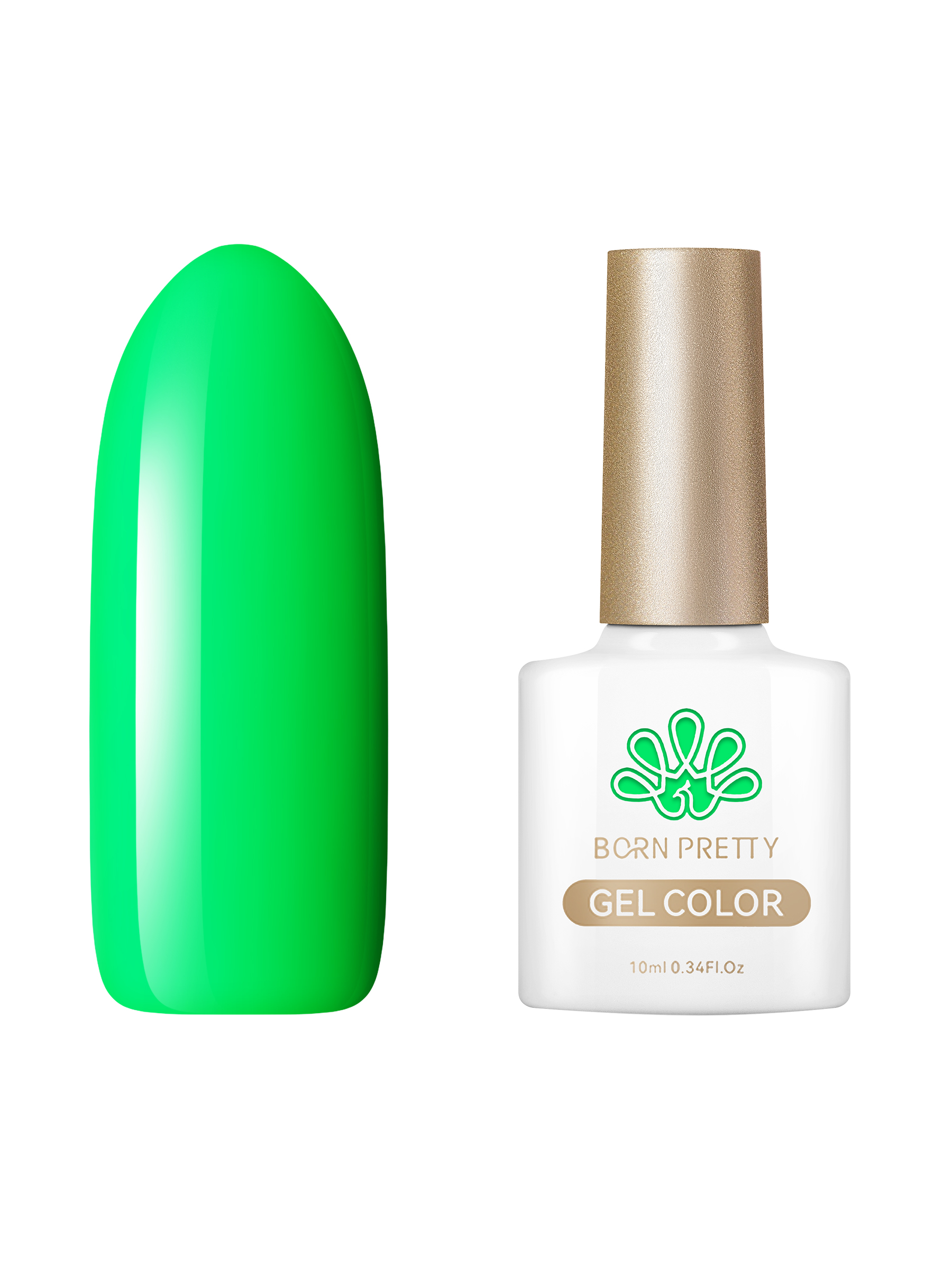 Гель-лак для ногтей Born Pretty Color gel CG026 10 мл планнер недат 32л 130 210мм pretty зеленый мягк переплет ламинация скрепка