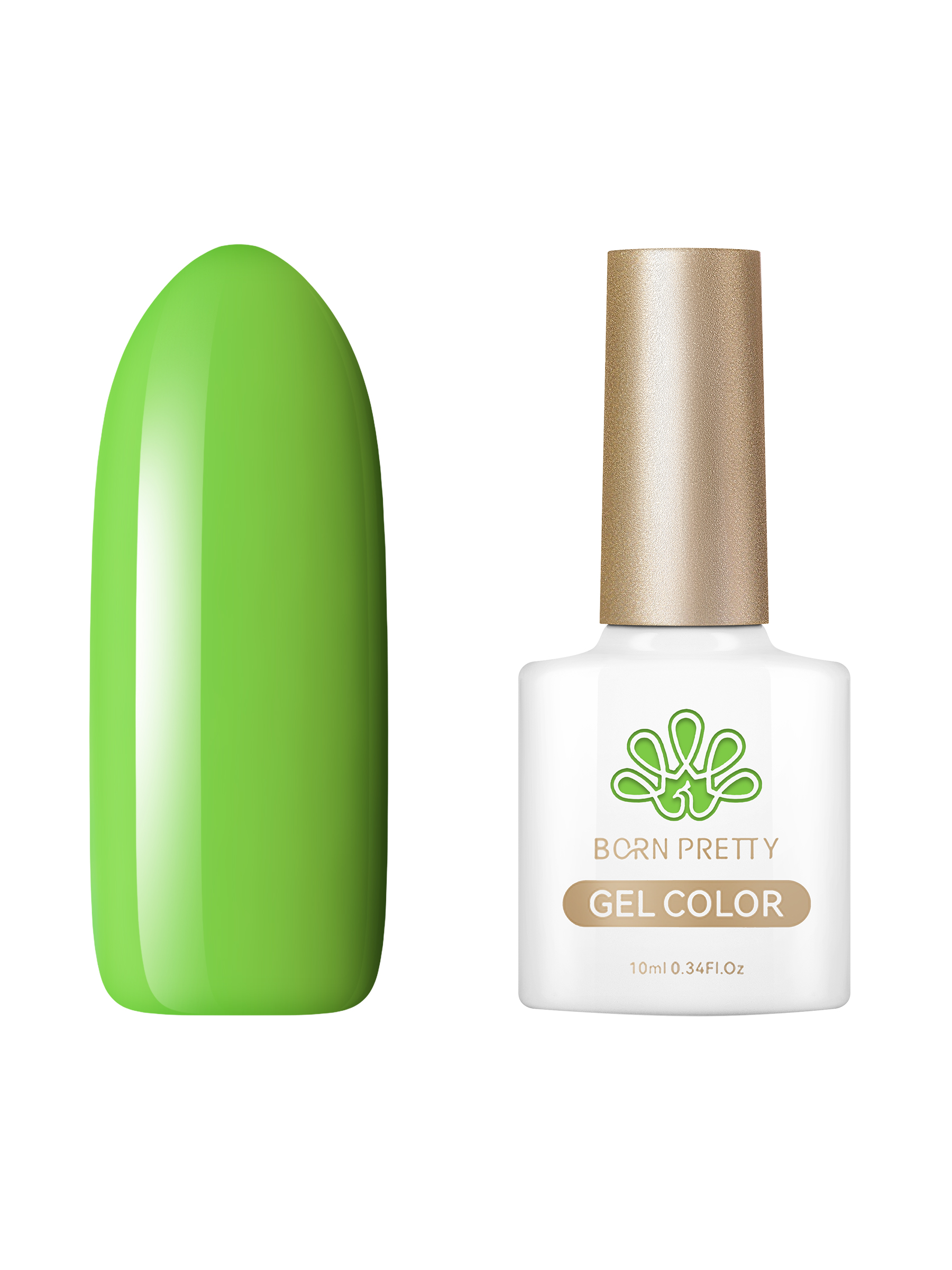 Гель-лак для ногтей Born Pretty Color gel CG023 10 мл планнер недат 32л 130 210мм pretty зеленый мягк переплет ламинация скрепка