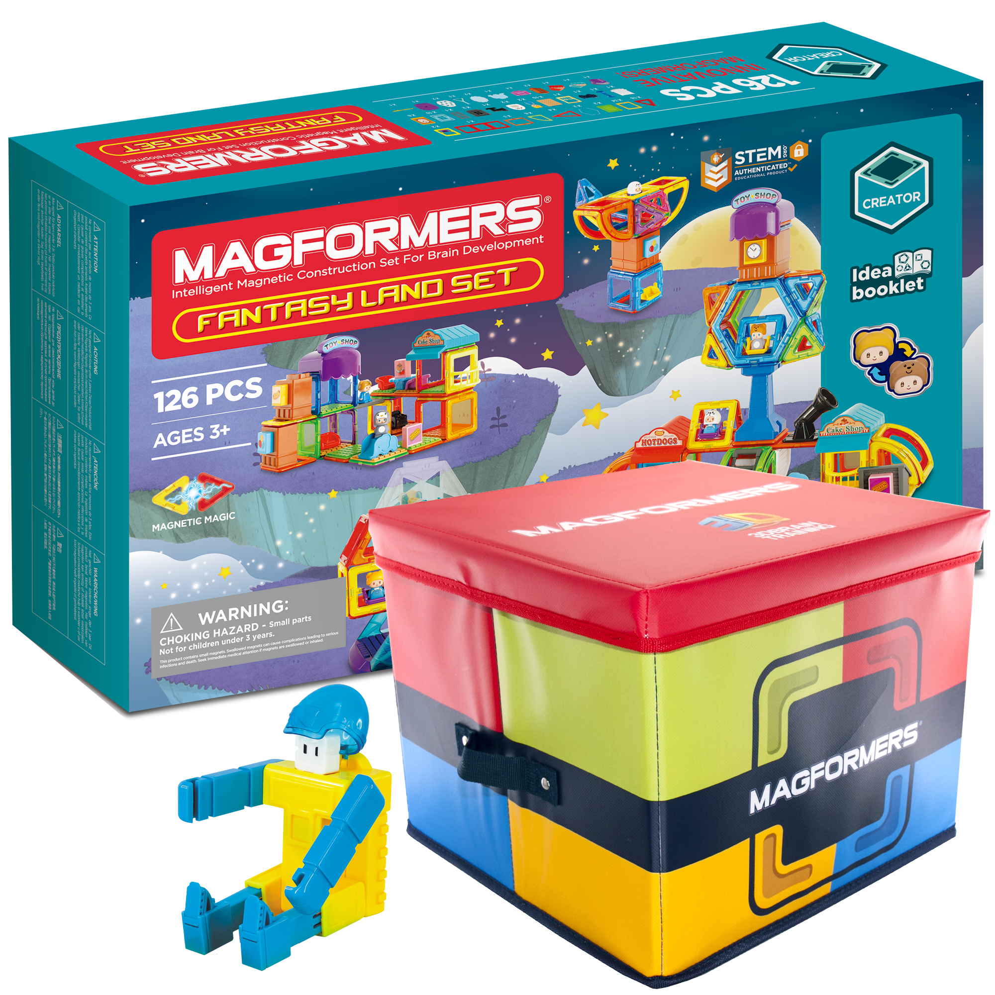 

Конструктор Magformers Fantasy Land + Box, Fantasy Land + Box