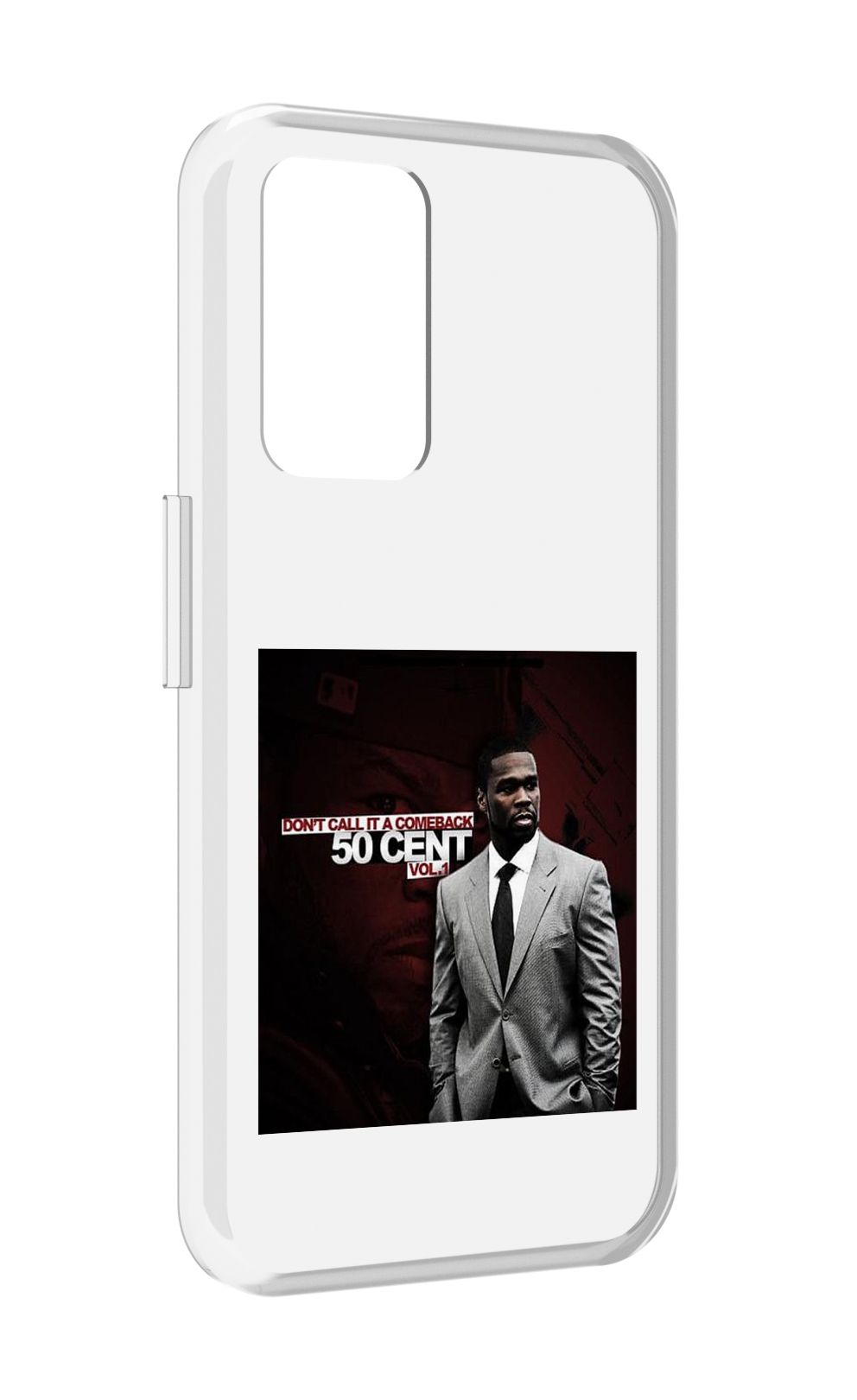 

Чехол MyPads 50 Cent - Dont Call It A Comeback Vol для Realme GT Neo3T, Прозрачный, Tocco