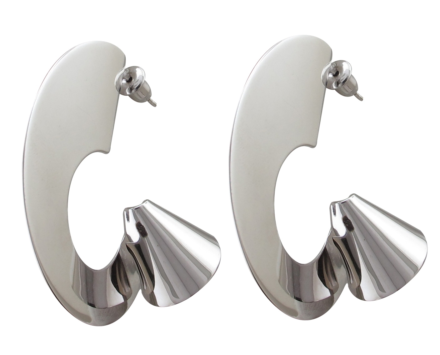 

Серьги женские из серебра Эстет С32С059954, без вставки, С32С059954