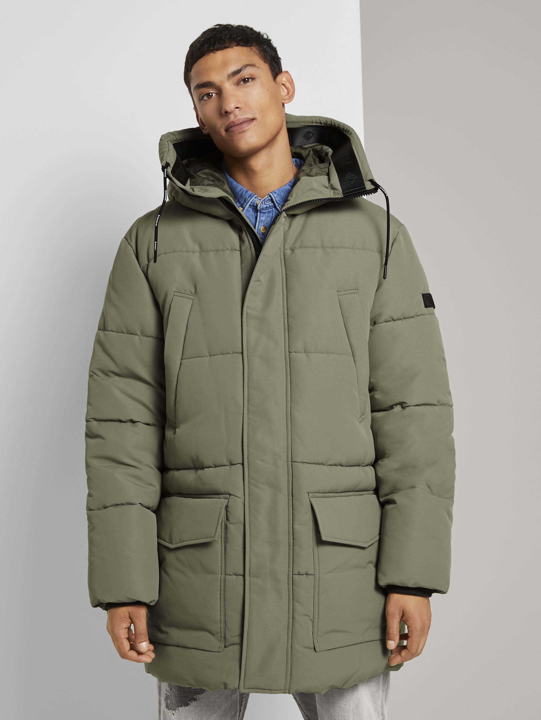 

Куртка мужская TOM TAILOR 1020250 зеленая XL, 1020250
