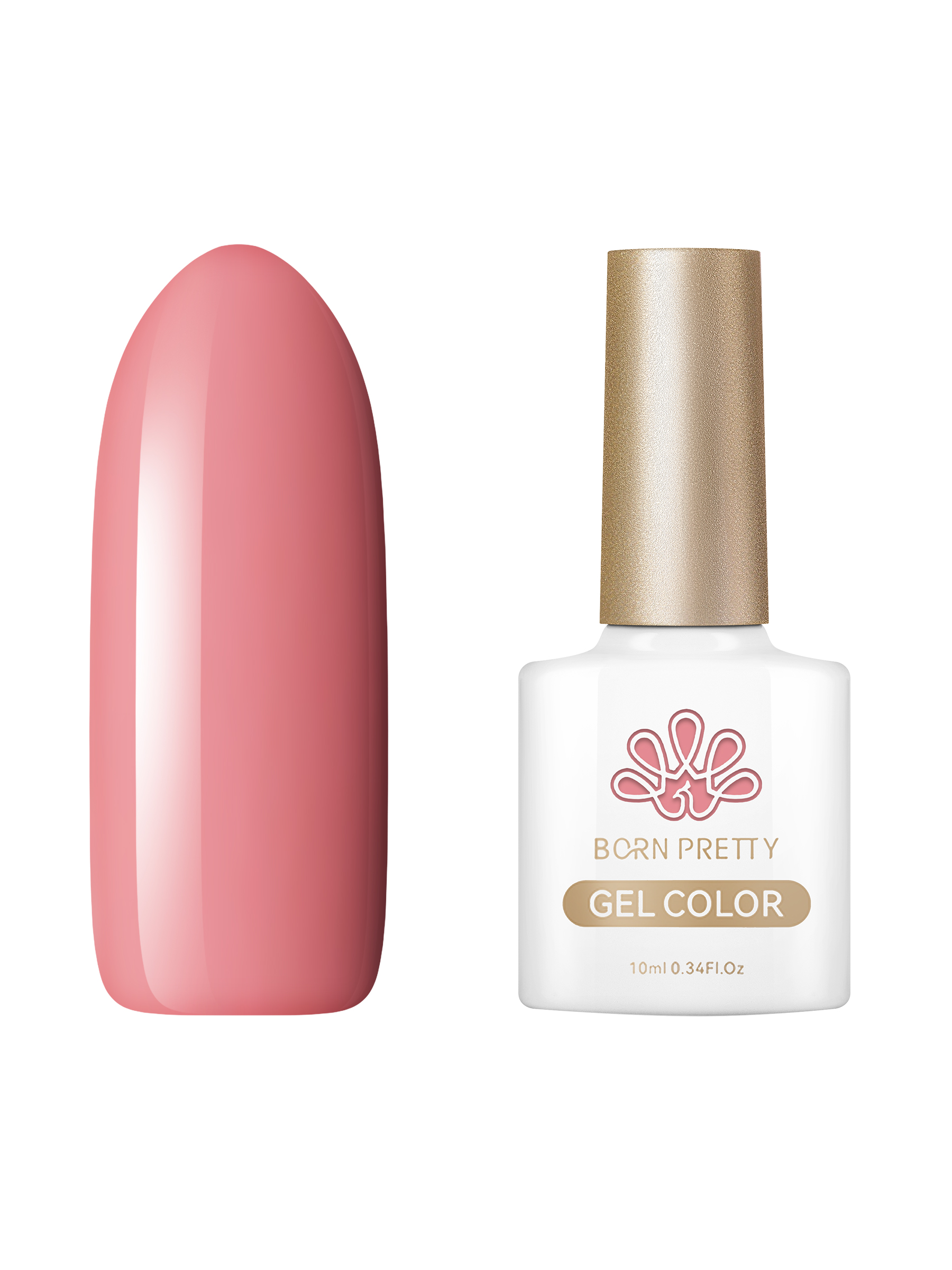 Гель-лак для ногтей Born Pretty Color gel CG009 10 мл базовое покрытие born pretty reinforcement gel 55844 10 мл