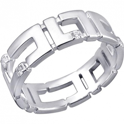 

Кольцо из серебра с Swarovski р. 16,5 Эстет 01К1511609, 01К1511609