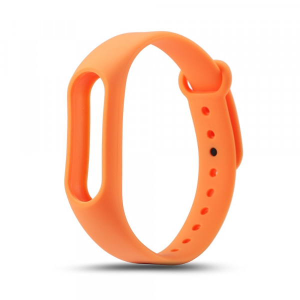 

Силиконовый ремешок для Xiaomi Mi Band 3/4/5/6 оранжевый, 100