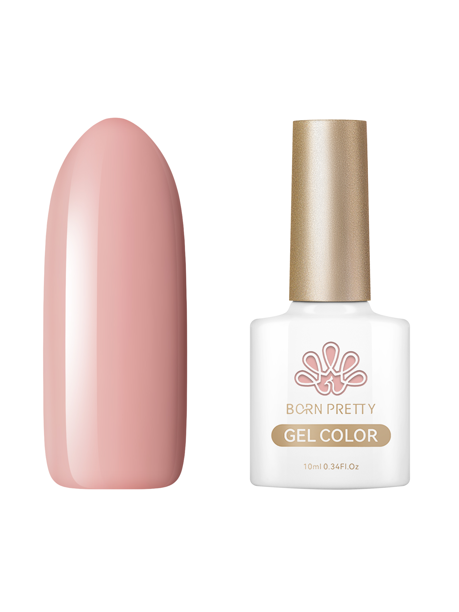 

Гель-лак для ногтей Born Pretty Color gel CG007 10 мл, Розовый, Color gel