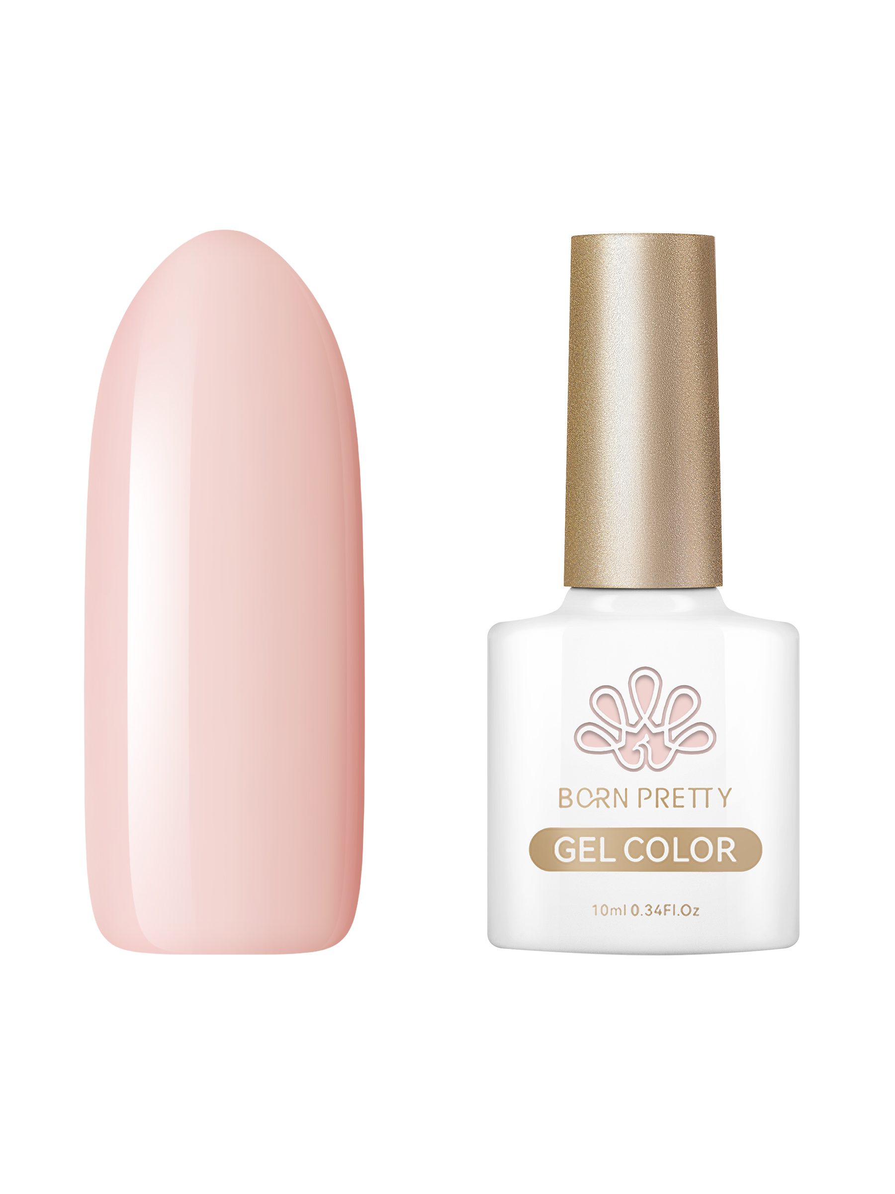 

Гель-лак для ногтей Born Pretty Color gel CG006 10 мл, Розовый, Color gel
