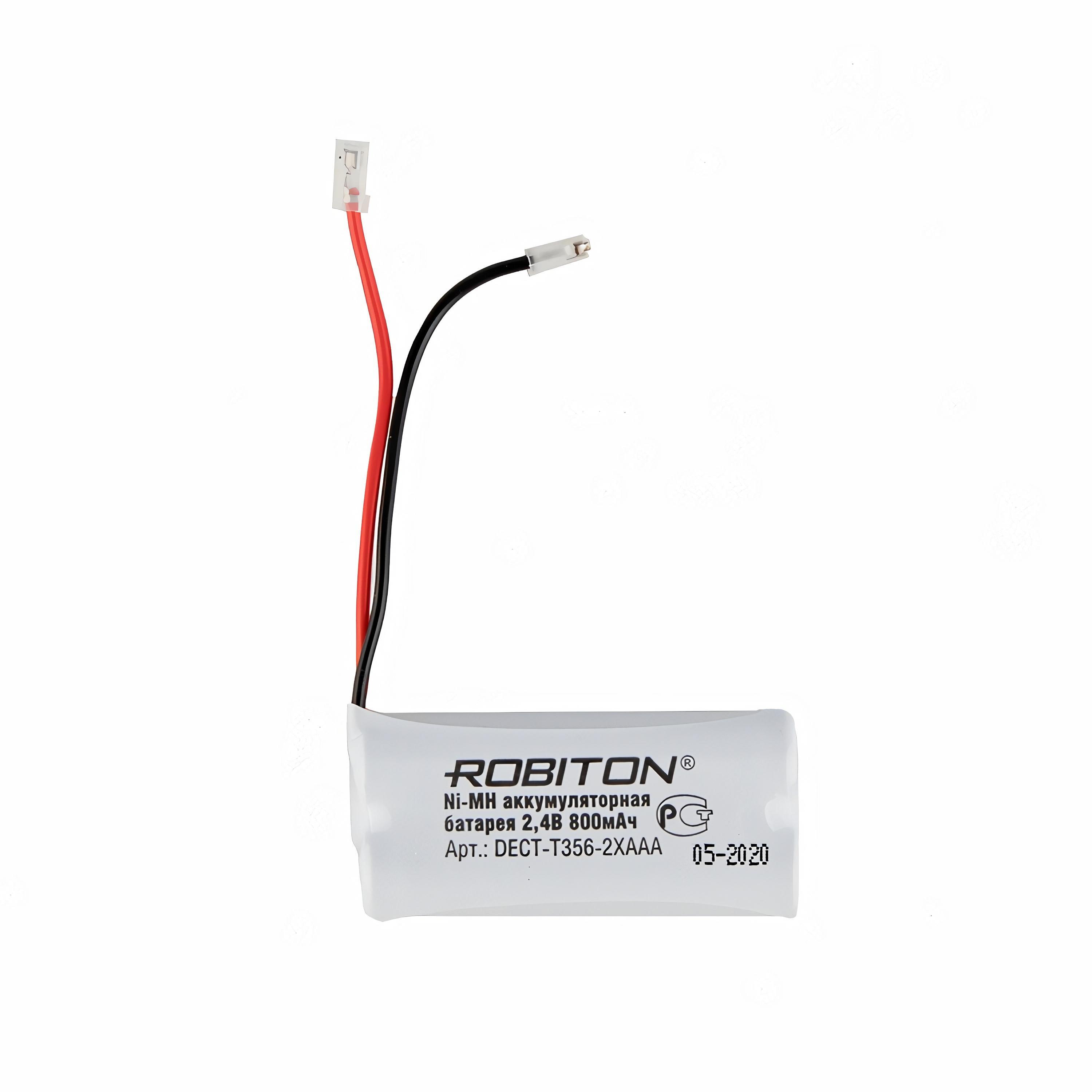 

Батарея для радиотелефонов T356 /3.6 В (3,6V)/ 800 мАч (800 mAh) NiMH /ROBITON