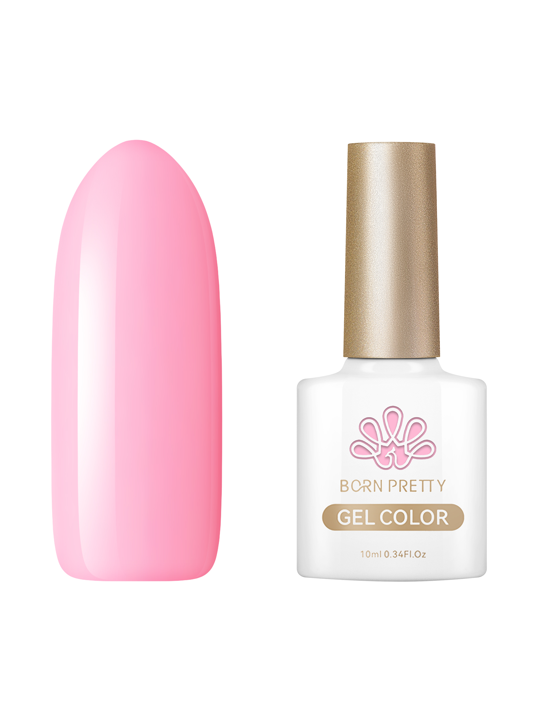 Гель-лак для ногтей Born Pretty Color gel CG004 10 мл pretty love julius вибромассажер яичко prettylove фиолетовый