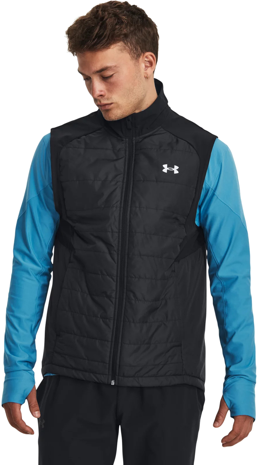 Утепленный жилет мужской UNDER ARMOUR Strm Session Run Vest 3XL черный