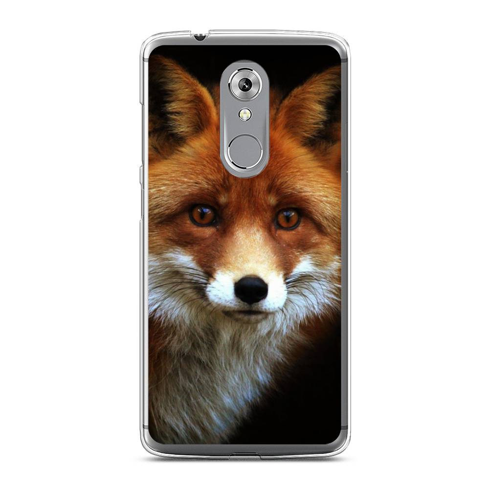 

Чехол на ZTE Axon 7 "Лиса 2", Оранжевый;черный;серый, 131450-1