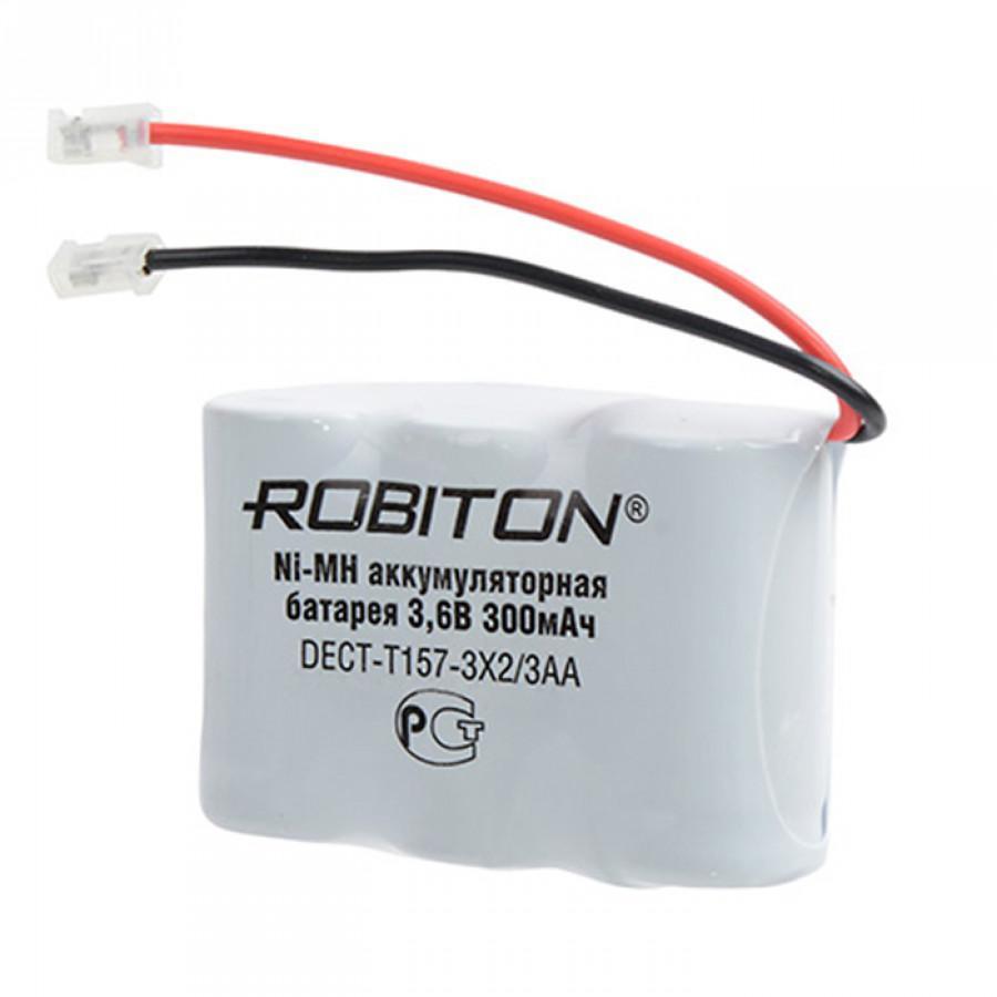 Батарея для радиотелефонов ROBITON T157 /3.6 В (3,6V)/ 300 мАч (300 mAh) NiMH