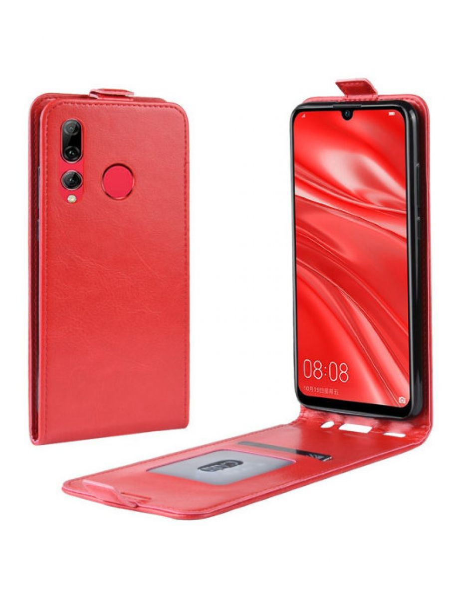 

Brodef Flip вертикальный эко кожаный чехол книжка Honor 10i/Honor 20e черный