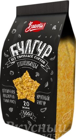 

Булгур Bravolli, 500 гр.