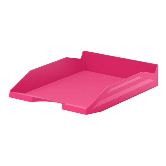 

Лоток для бумаг горизонтальный ErichKrause Office Bubble Gum, розовый