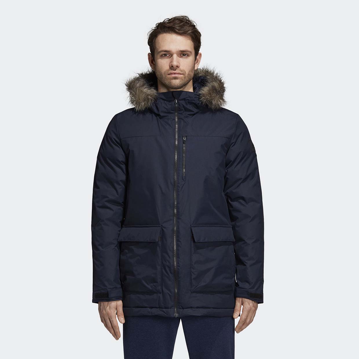 

Куртка мужская Adidas Xploric Parka синяя L, Xploric Parka