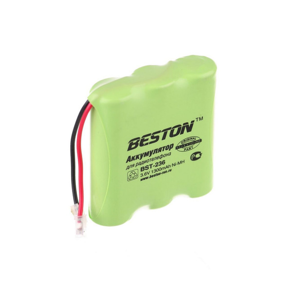 

Аккумуляторная батарея для радиотелефонов BESTON T236 3.6 В 1300 мАч NiMH