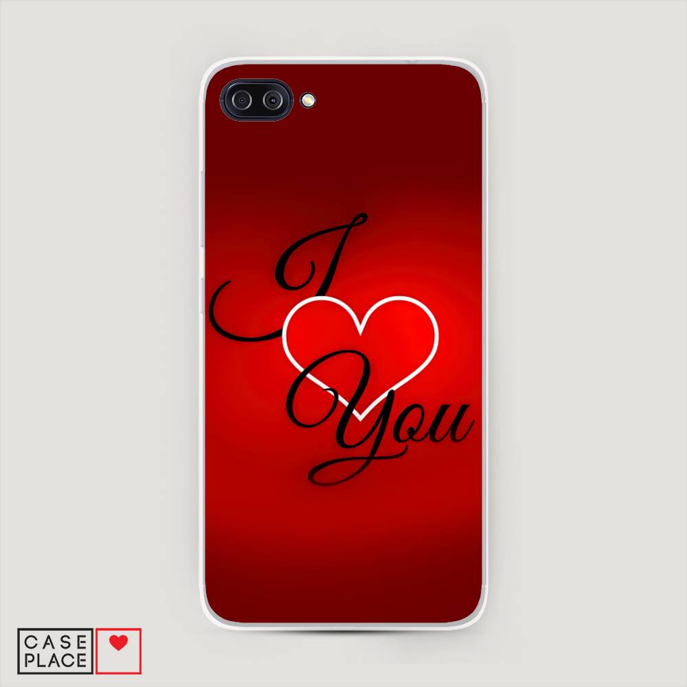 фото Чехол awog "i love you 3" для asus zenfone 4 max zc554kl