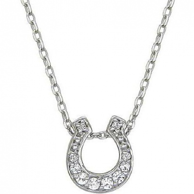 

Колье из серебра с фианитом 40 см Эстет 01Л150989, 01Л150989