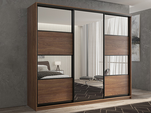 

Шкаф-купе 3-х дверный Кааппи 5 Морское Дерево Винтаж 210х60х230 см, Коричневый