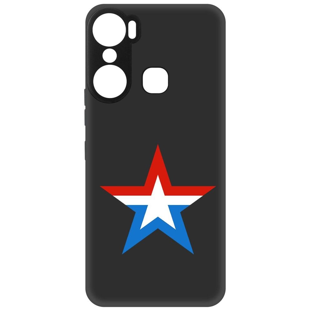 

Чехол-накладка Софт Армия России для Infinix Hot 12 Pro, Черный