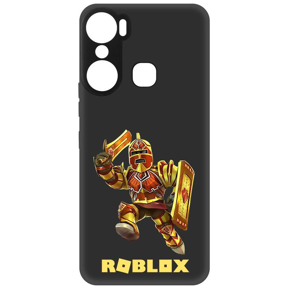

Чехол-накладка Софт Roblox-Рэдклифф для Infinix Hot 12 Pro, Черный