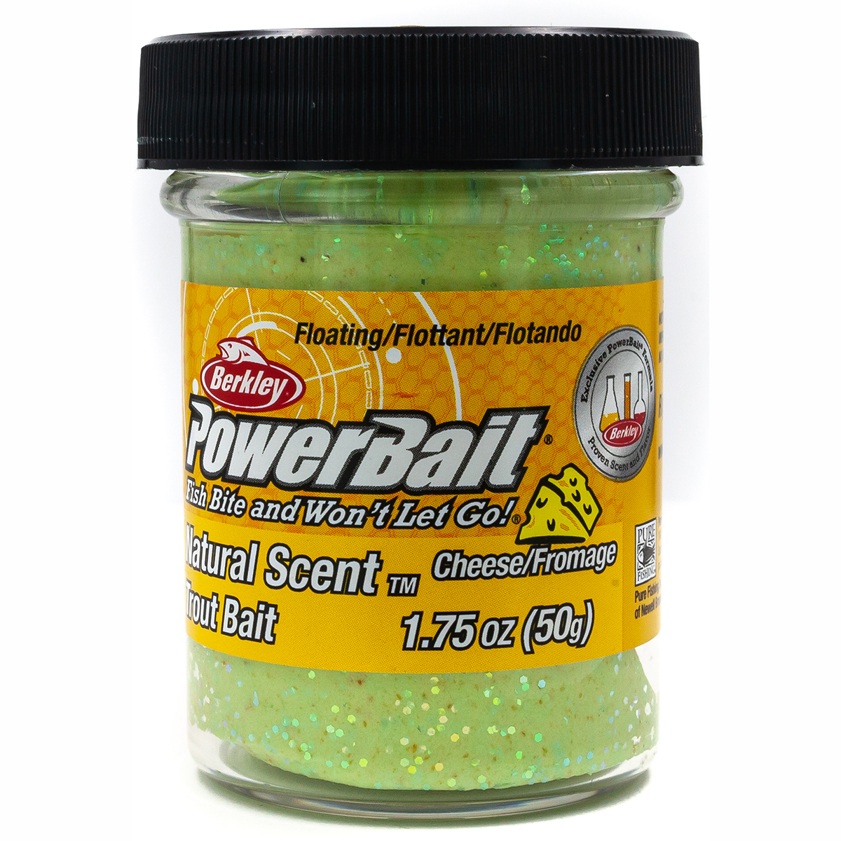 

Паста Berkley PowerBait 50 мл, сыр, Желтый, PowerBait