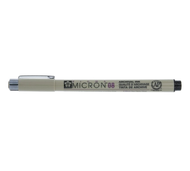 

Ручка капилярная Sakura Pigma Micron 0,50 черный