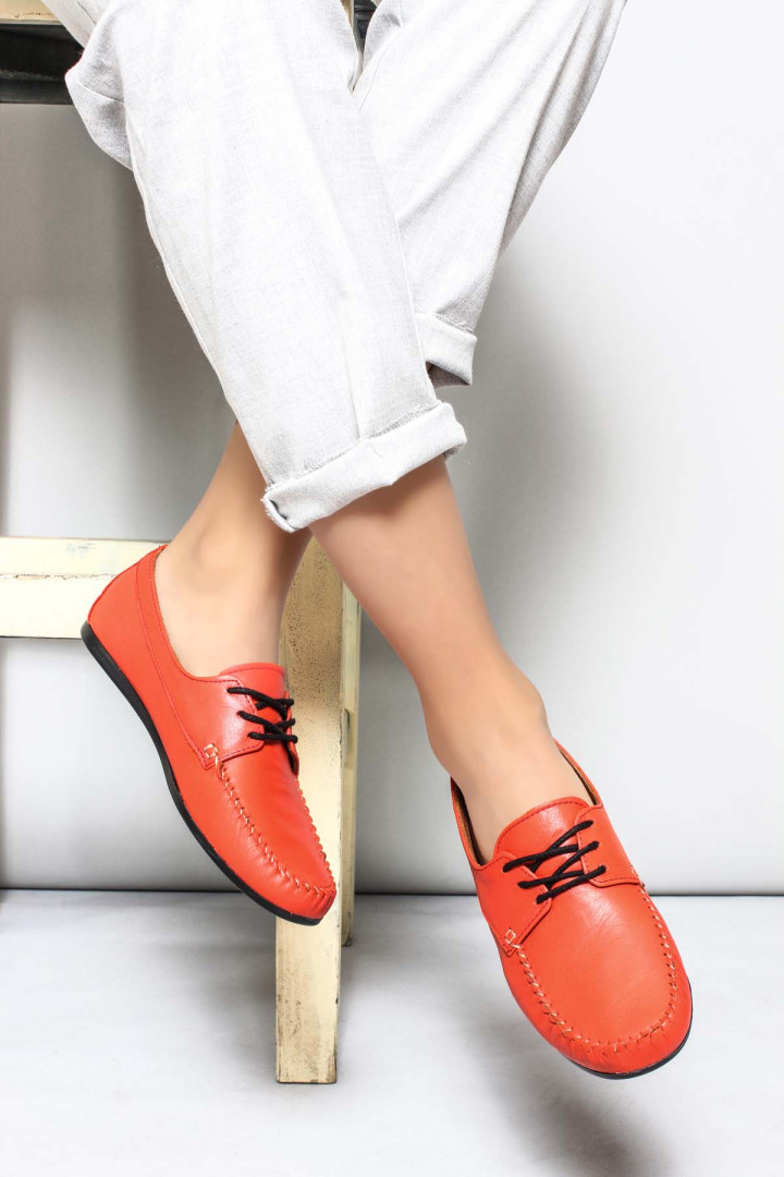 

Мокасины женские FAST STEP 710ZA045 оранжевые 37 (доставка из-за рубежа), 710ZA045