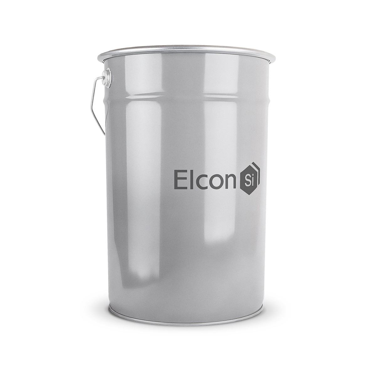 фото Эмаль термостойкая светло-серая (до 400?с) 25 кг (1) "elcon"