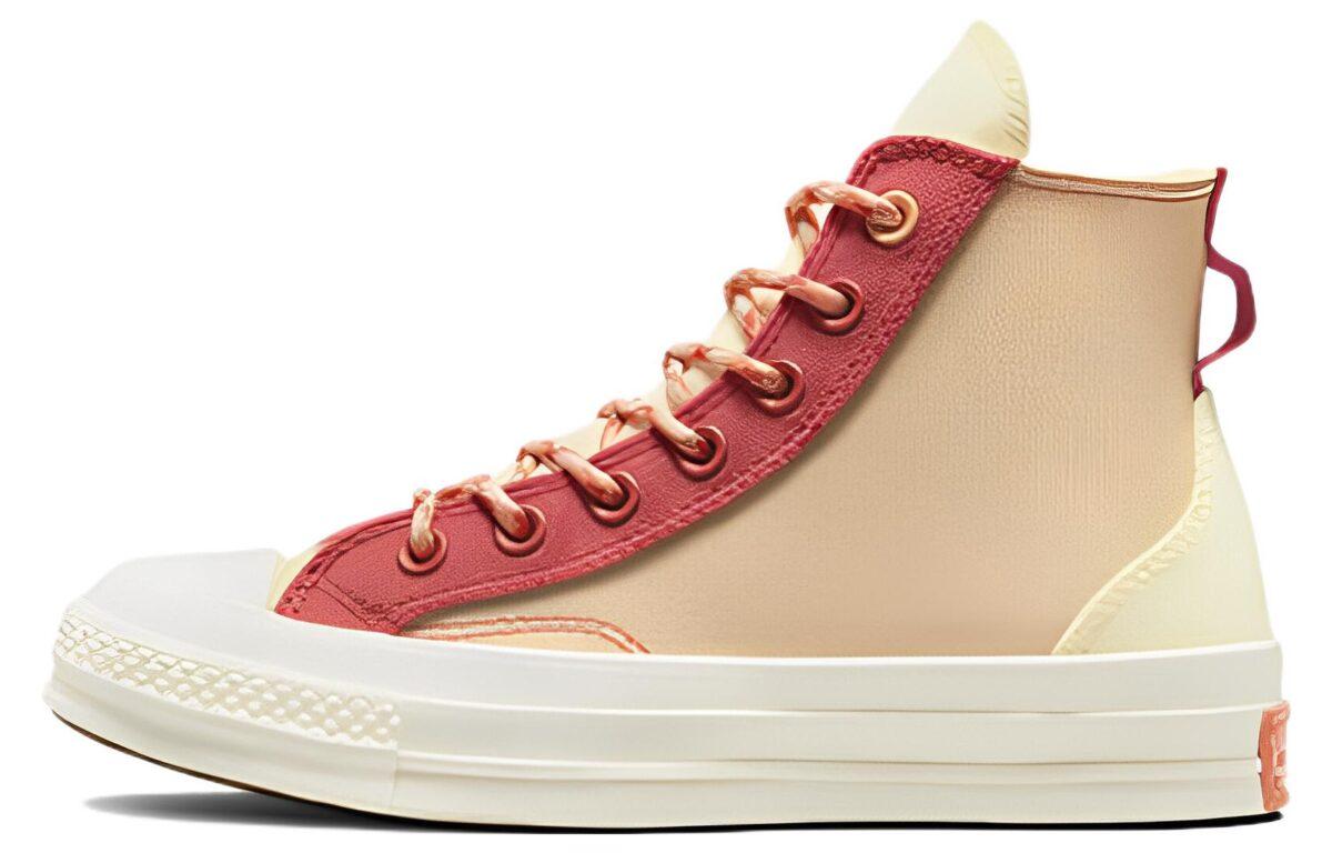 

Кеды унисекс Converse Chuck Taylor All Star 1970s Colorblock Overlay бежевые 39.5 EU, Бежевый, Chuck Taylor All Star 1970s Colorblock Overlay