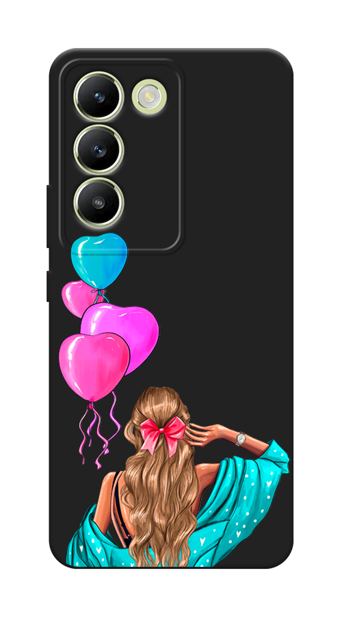 

Чехол Awog на Vivo V30 lite 4G/Y100 4G/T3 5G/V30 SE 5G/Y200E 5G "День Рождения", Голубой;розовый;бежевый, 2610952-1
