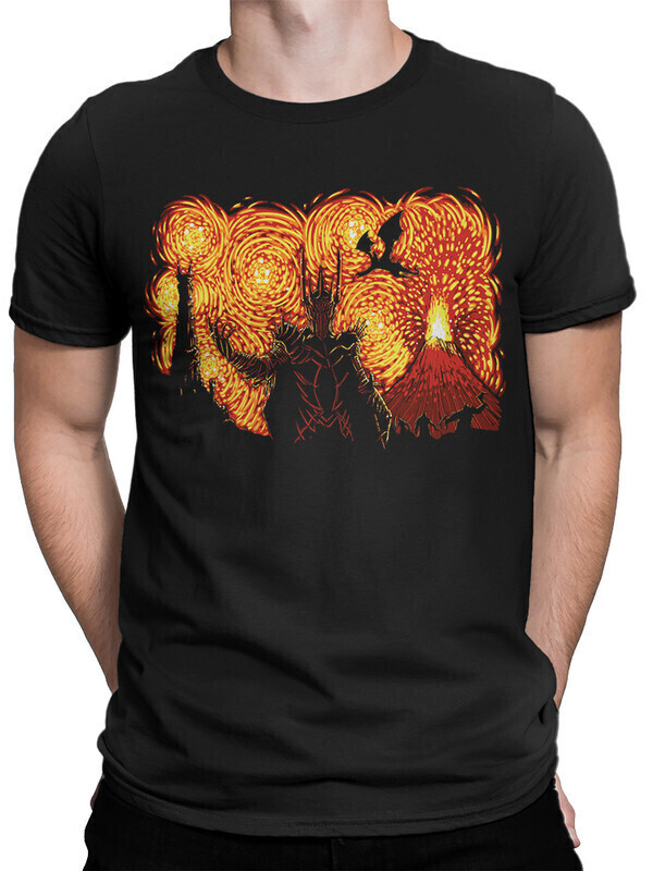 

Футболка мужская Dream Shirts Саурон - Властелин Колец 10009622 черная M, Саурон - Властелин Колец 10009622