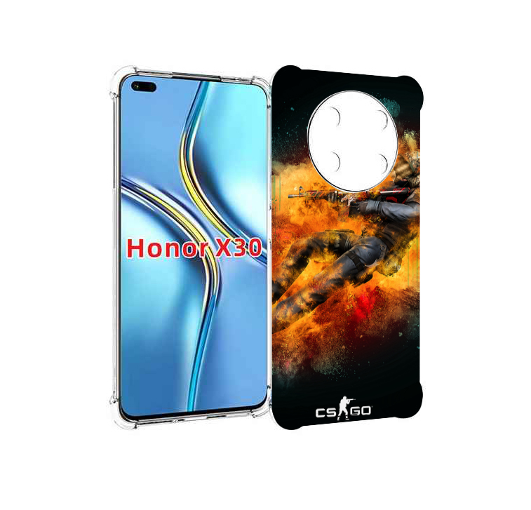 

Чехол MyPads CS-go Контр-террорист для Honor X30 / Magic4 Lite 5G, Прозрачный, Tocco