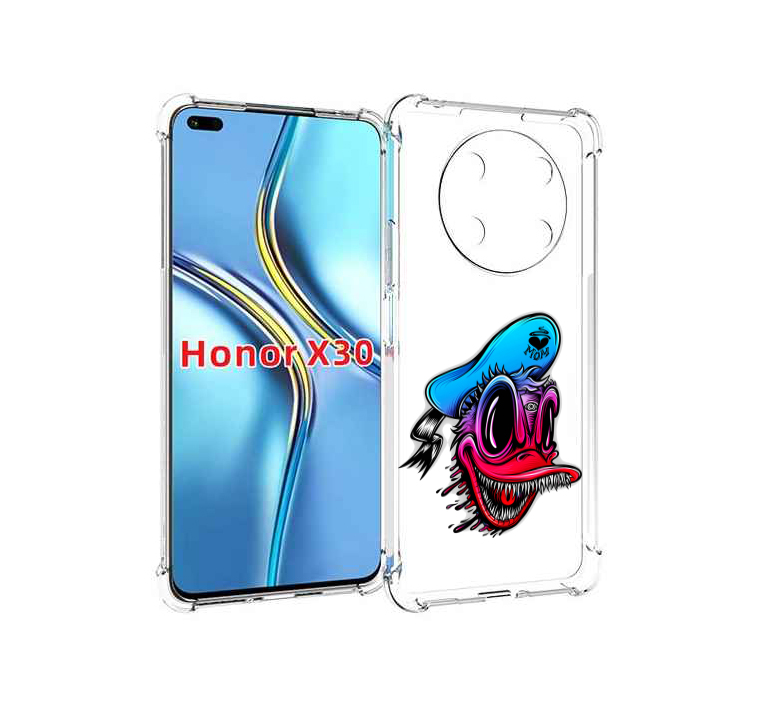 

Чехол MyPads Дональд для Honor X30 / Magic4 Lite 5G, Прозрачный, Tocco