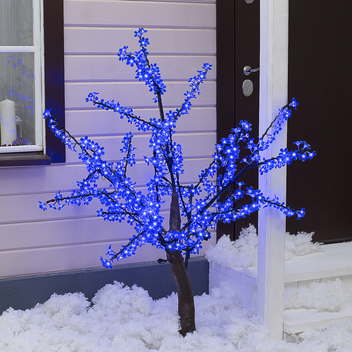 

Дерево светодиодное улич. 1.5 м. "Сакура" 540LED, 32W, 220V, СИНИЙ