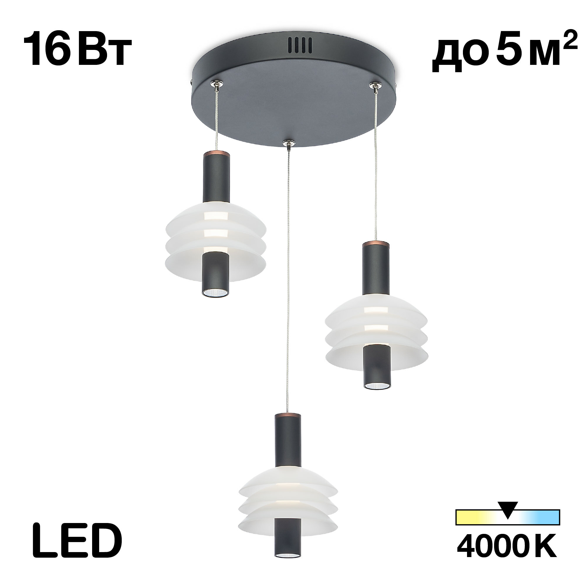 

Подвесной светильник Citilux Майя CL202031 LED, CL202031