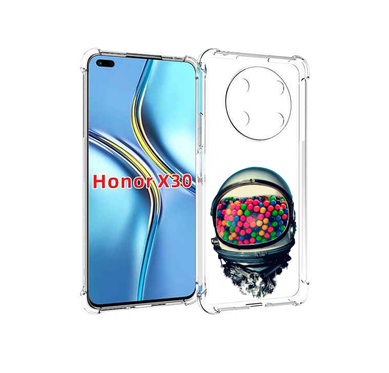 

Чехол MyPads шлем космонавта для Honor X30 / Magic4 Lite 5G, Прозрачный, Tocco