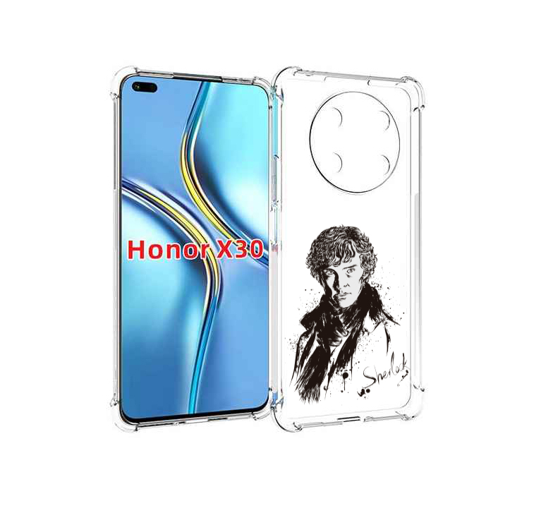 

Чехол MyPads шерлок холмс портрет для Honor X30 / Magic4 Lite 5G, Прозрачный, Tocco