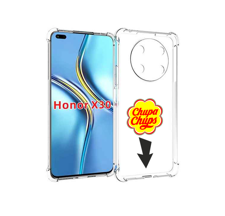 

Чехол MyPads чупа чупс для Honor X30 / Magic4 Lite 5G, Прозрачный, Tocco