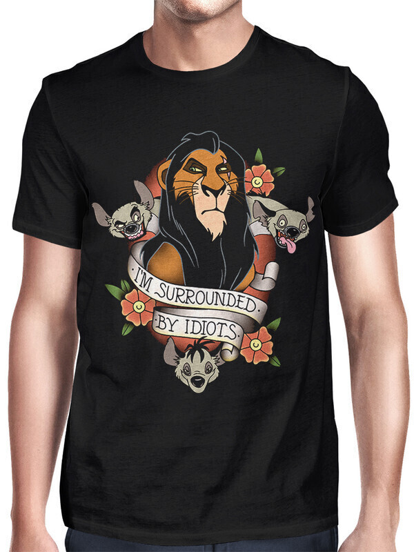 

Футболка мужская Dream Shirts Шрам - "Меня окружают идиоты" 10009572 черная M, Шрам - "Меня окружают идиоты" 10009572