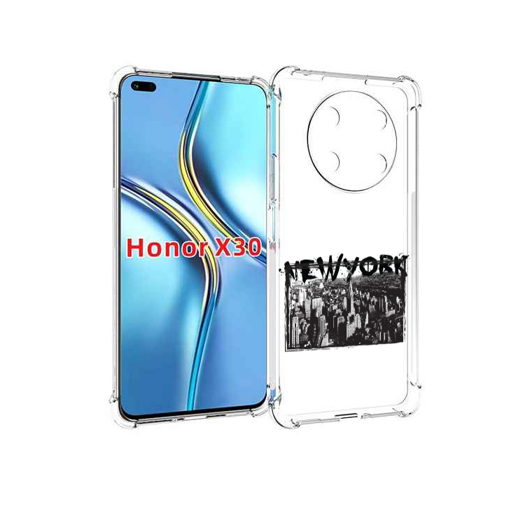 

Чехол MyPads че для Honor X30 / Magic4 Lite 5G, Прозрачный, Tocco