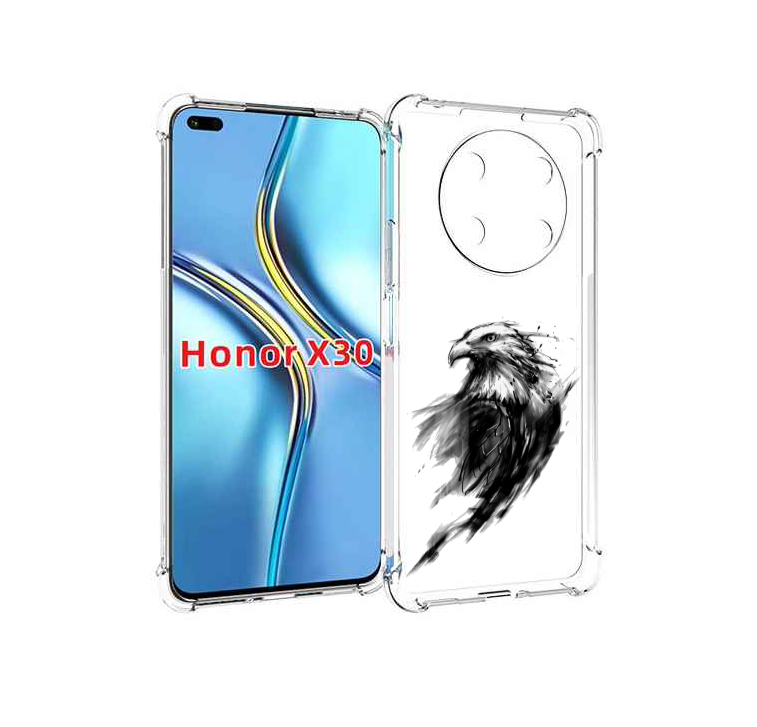 

Чехол MyPads чб птица для Honor X30 / Magic4 Lite 5G, Прозрачный, Tocco